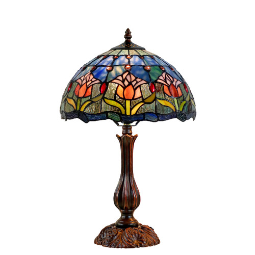 Mauve Tulip Table Lamp