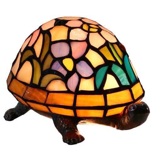 Rose Turtle Lamp