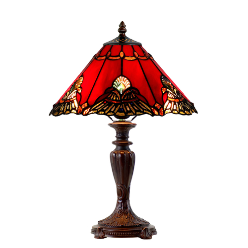 Benita Red Table Lamp