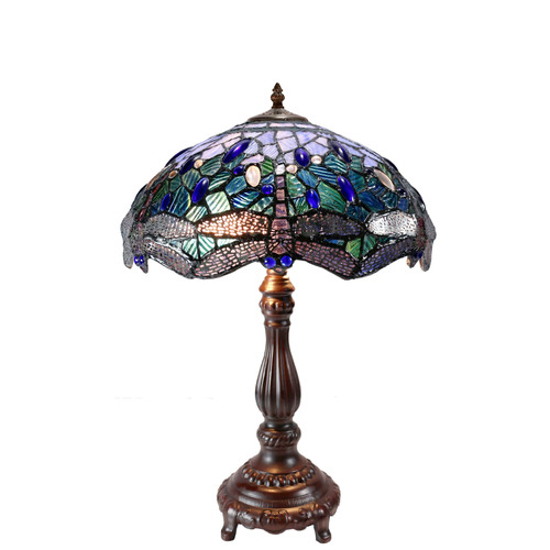 Blue Dragonfly Table Lamp